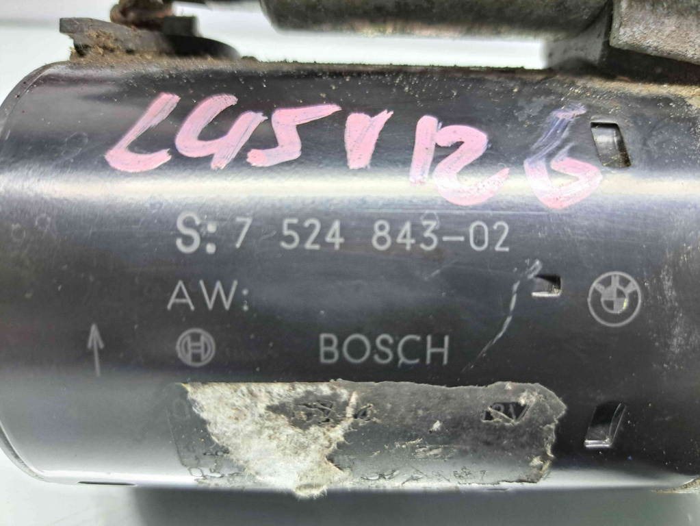 Electromotor 9 dinti Bmw 1 (E81, E87) [Fabr 2004-2010] 7524843 1.6 N45B16A 85KW / 115CP 1.6 N45B16A85KW / 115CP
