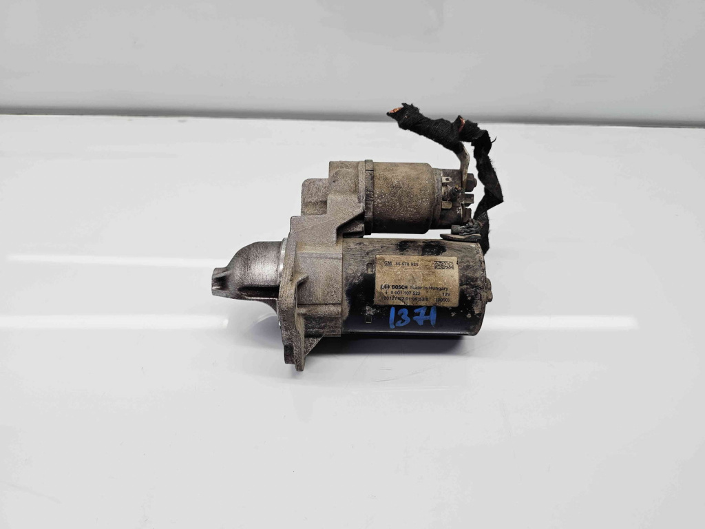 Electromotor 9 dinti Opel Corsa D [Fabr 2006-2013] 55578921 1.2 Benz A12XER63KW / 86CP