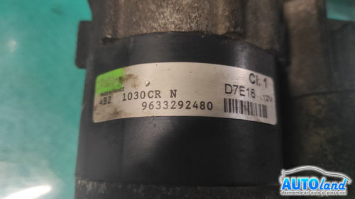 Electromotor 9633292480 1.4 B Peugeot 206 hatchback 2A/C 1998
