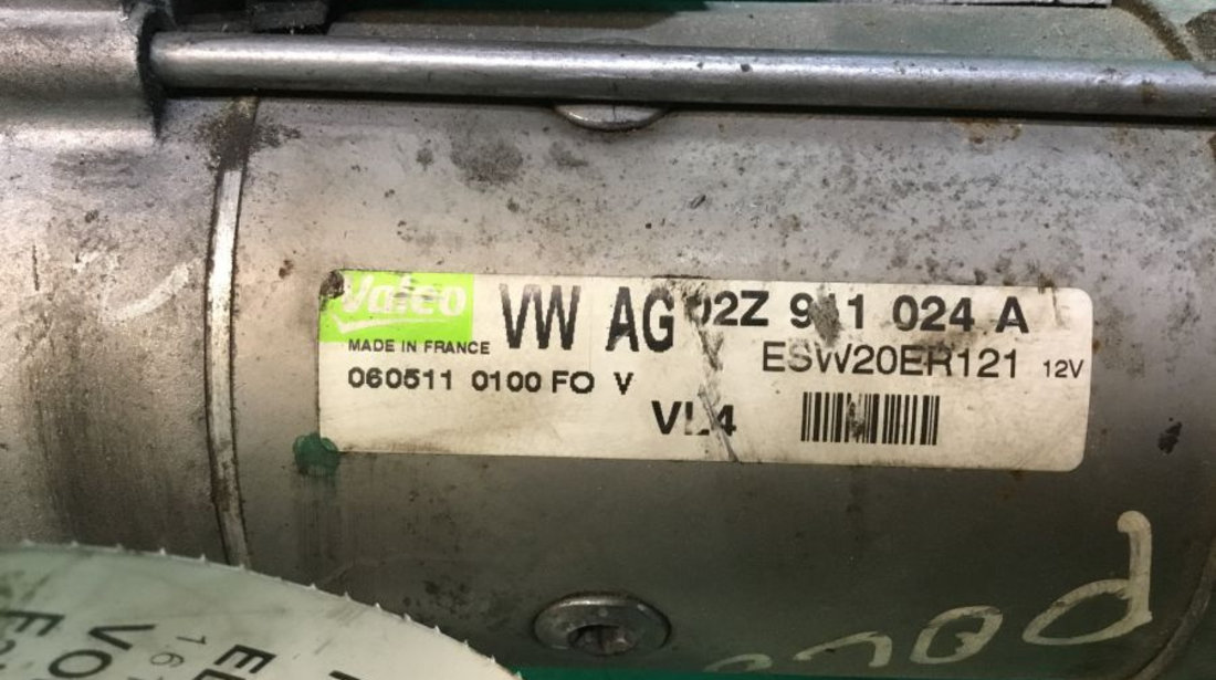 Electromotor A2z911024a 1.6 TDI Volkswagen POLO 6R 2009