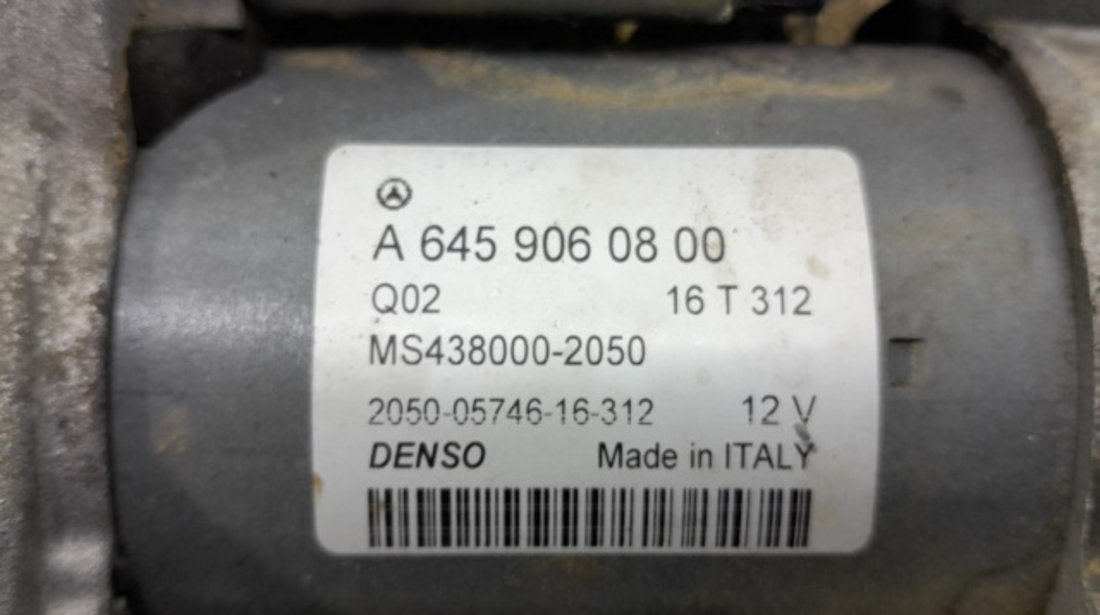 Electromotor a6459060800 2.2 cdi OM651 Mercedes-Benz GLA-Class X156 [2013 - 2017]