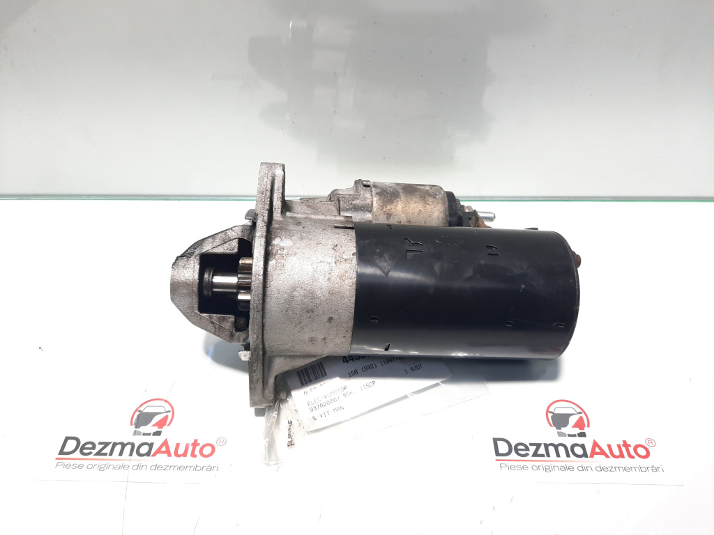 Electromotor, Alfa Romeo 156 (932) [Fabr 1997-2005] 1.9 jtd, 937A2000, 0001108202, 5 vit man (pr.110747)