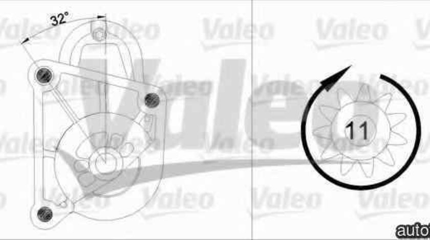 Electromotor ARO 10 VALEO 455936