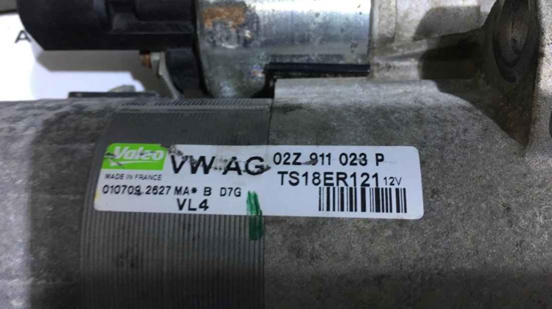 Electromotor Audi A1 1.6TDI 90cp 2009 - Prezent COD : 02Z 911 023 P / 02Z911023P