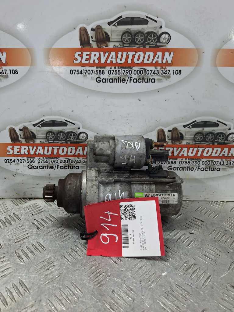 Electromotor Audi A3 (2003-2008) [8P1] 2.0 Motorina 2006, 6+1 / 02M911023N