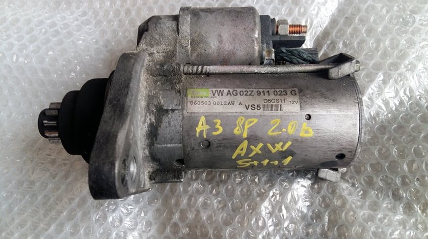 Electromotor audi a3 8p 2.0b axw 5+1+1 ag02z911023g