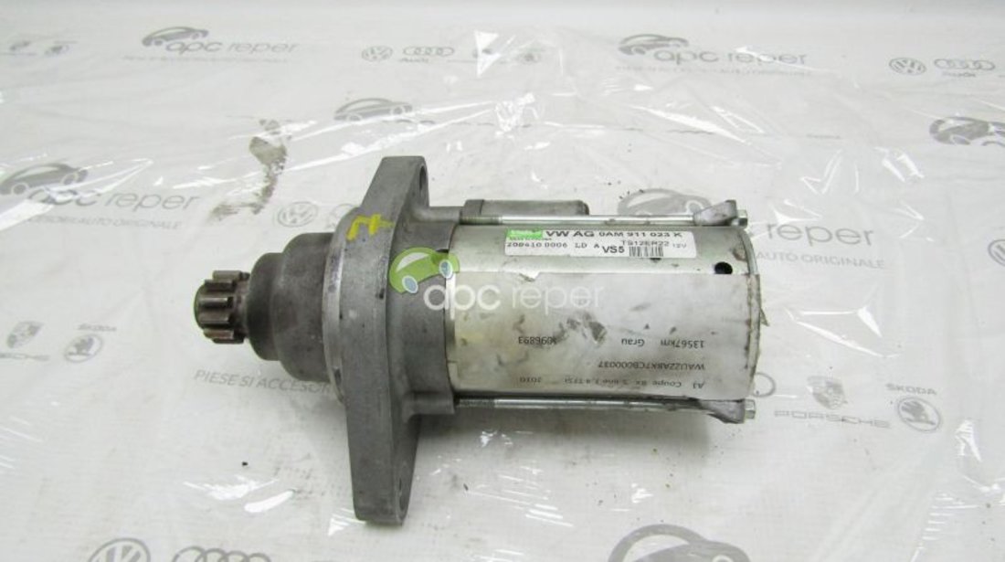 Electromotor Audi A3 8P / VW Golf/ Seat / Skoda - 1.4 TFSI- Cod: 0AM911023K