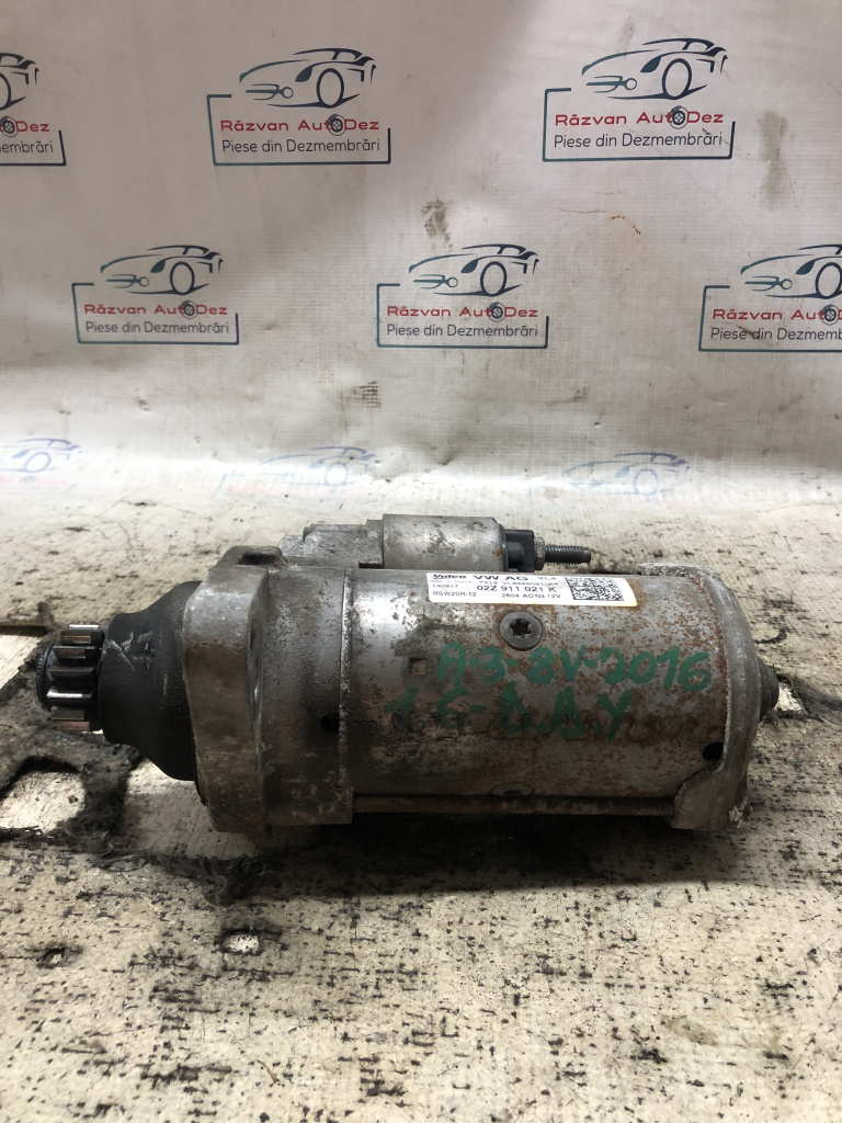 Electromotor Audi A3 8V 1.6 Motorina 2016, 02Z911021K