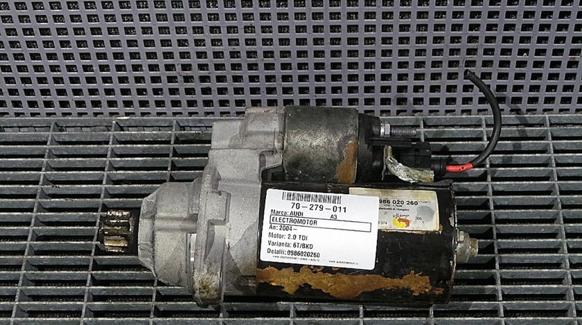 ELECTROMOTOR AUDI A3 Sportback (8PA) 3.2 V6 quattro benzina (2004 - 09-2013-03)