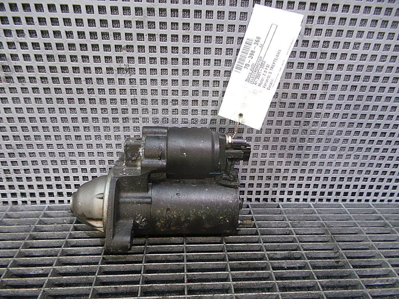 ELECTROMOTOR AUDI A4 2.0 FSI - (2001 2004)