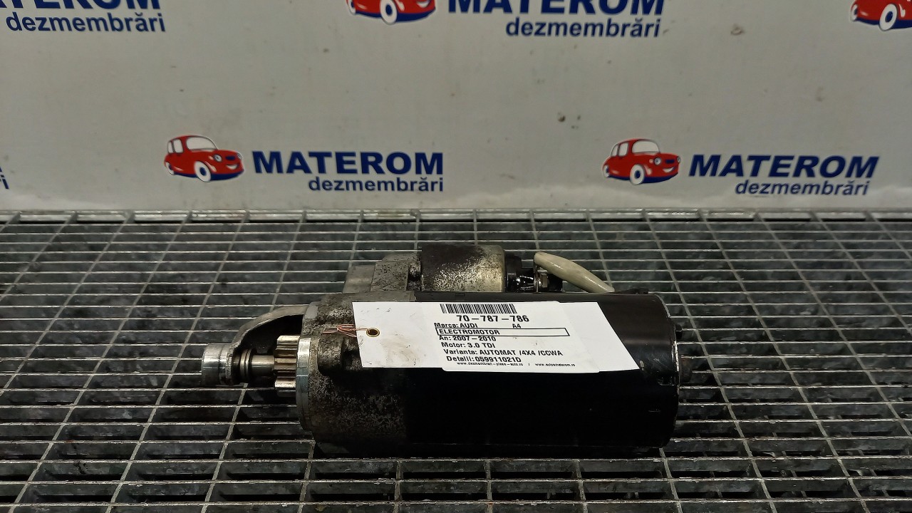 ELECTROMOTOR AUDI A4 3.0 TDI - (2007 2010)