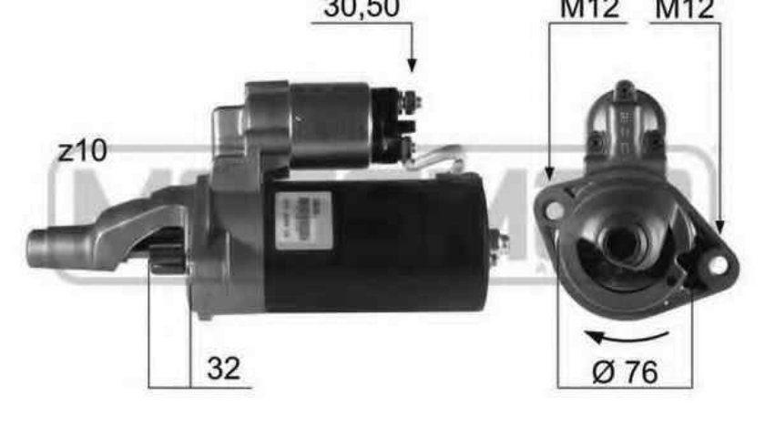 Electromotor AUDI A4 8D2 B5 ERA 220206