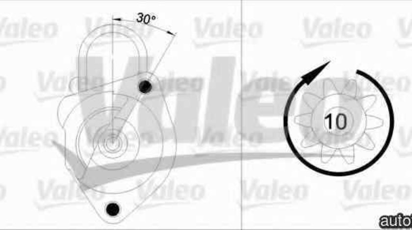 Electromotor AUDI A4 8D2 B5 VALEO 455933