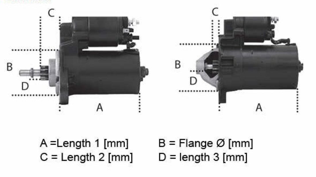 Electromotor AUDI A4 (8E2, B6) 2000-2004