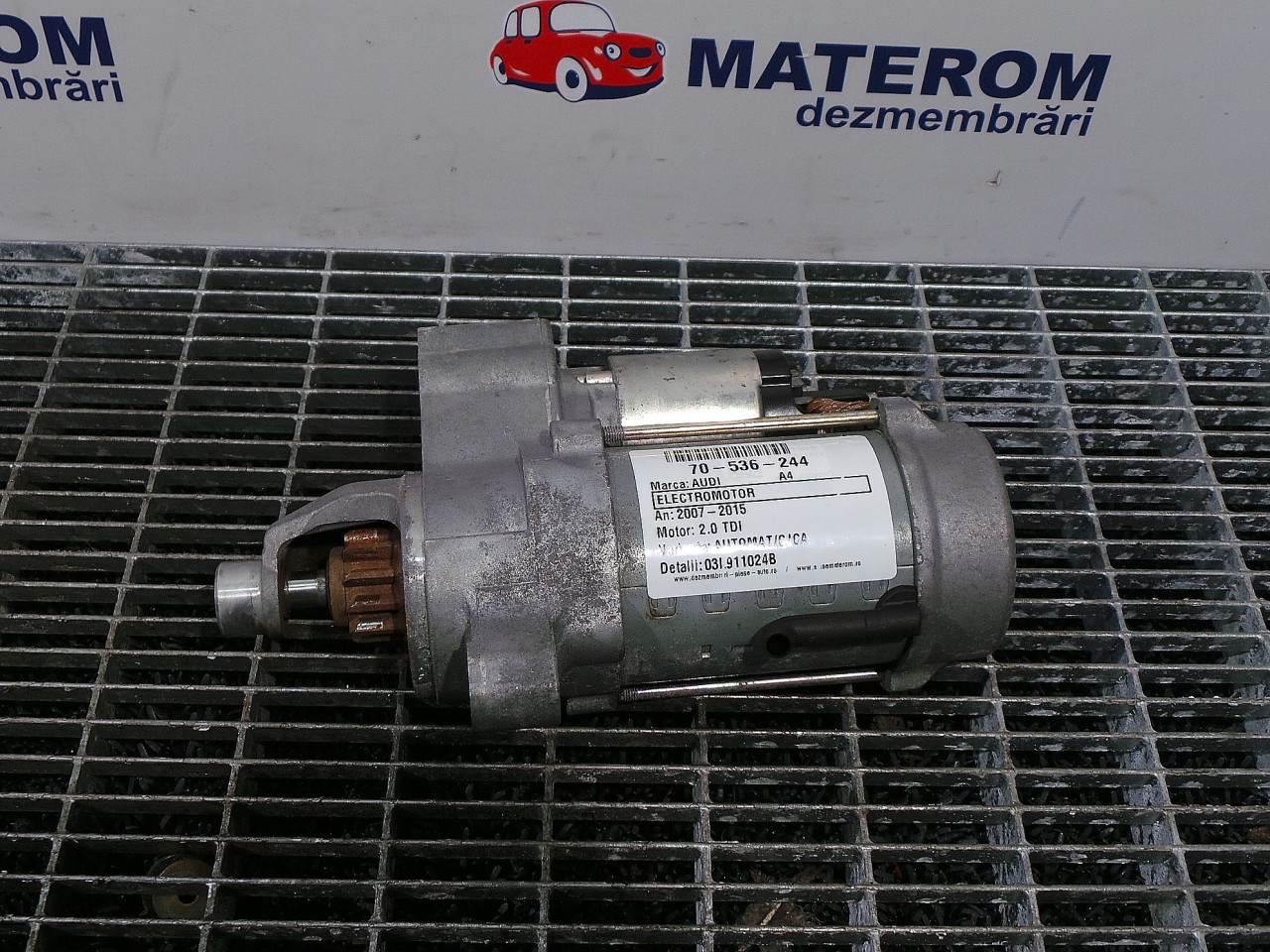 ELECTROMOTOR AUDI A4 A4 2.0 TDI - (2007 2011)