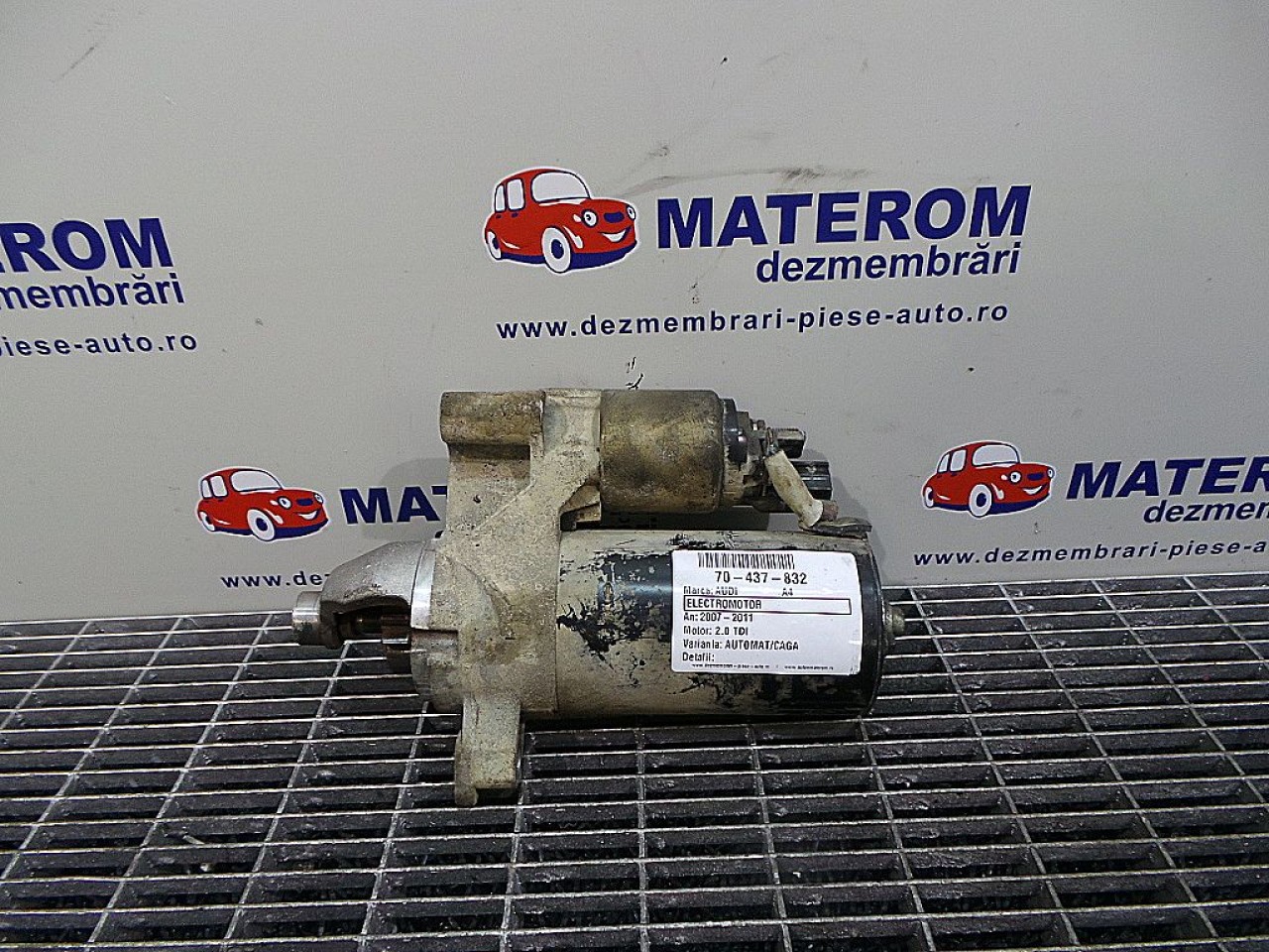 ELECTROMOTOR AUDI A4 A4 2.0 TDI - (2007 2011)