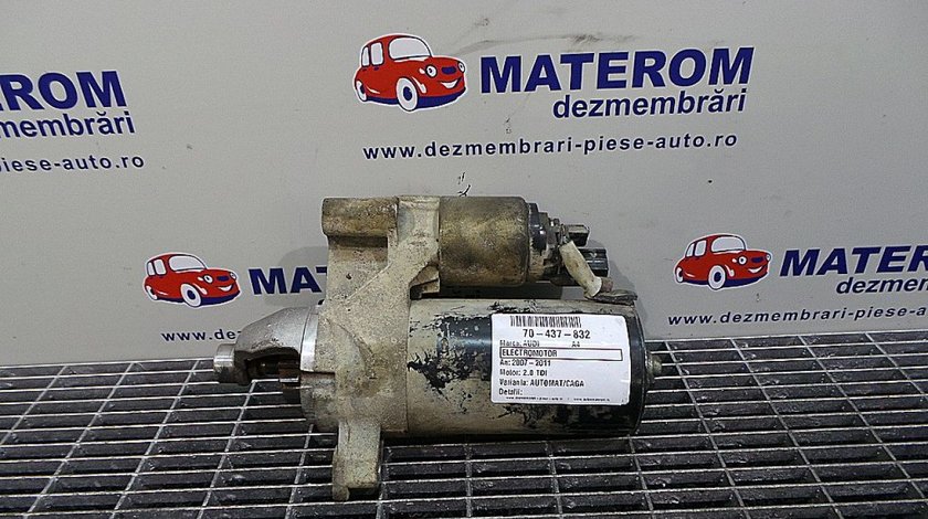 ELECTROMOTOR AUDI A4 A4 2.0 TDI - (2007 2011)