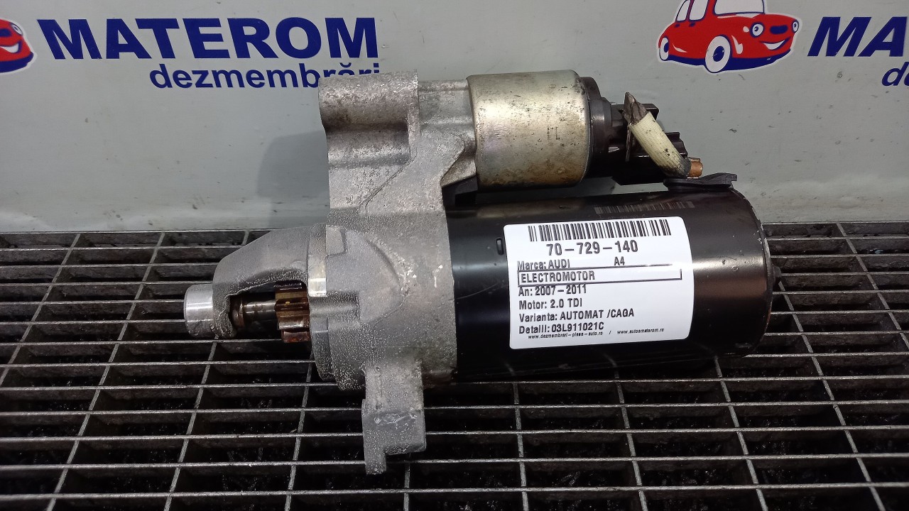 ELECTROMOTOR AUDI A4 A4 2.0 TDI - (2007 2011)