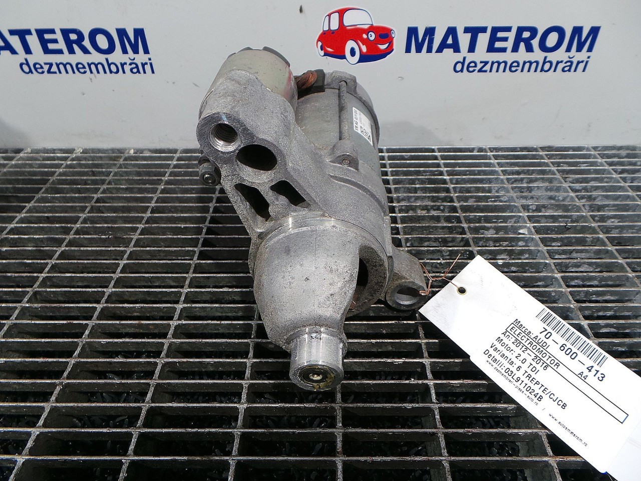 ELECTROMOTOR AUDI A4 A4 2.0 TDI - (2012 2015)