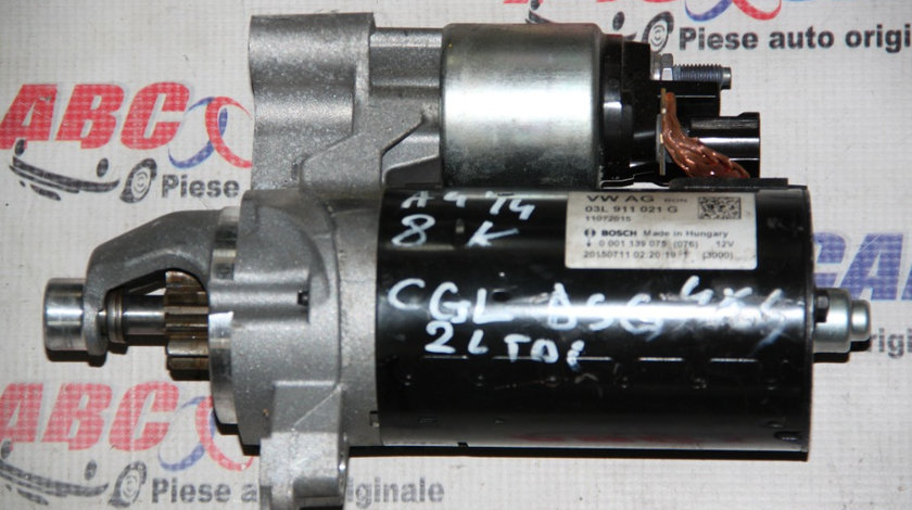 Electromotor Audi A4 B8 8K quattro 2008-2015 03L911021G