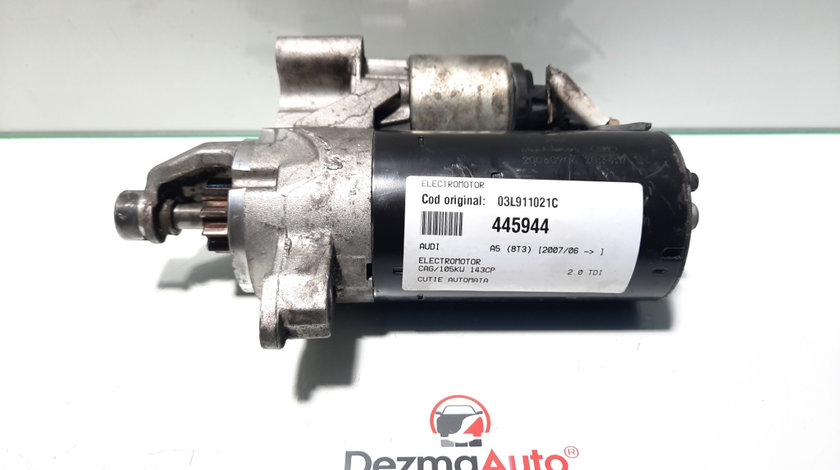 Electromotor, Audi A5 (8T3) [Fabr 2007-2015] 2.0 tdi, CAG, 03L911021C, cutie automata (id:445944)