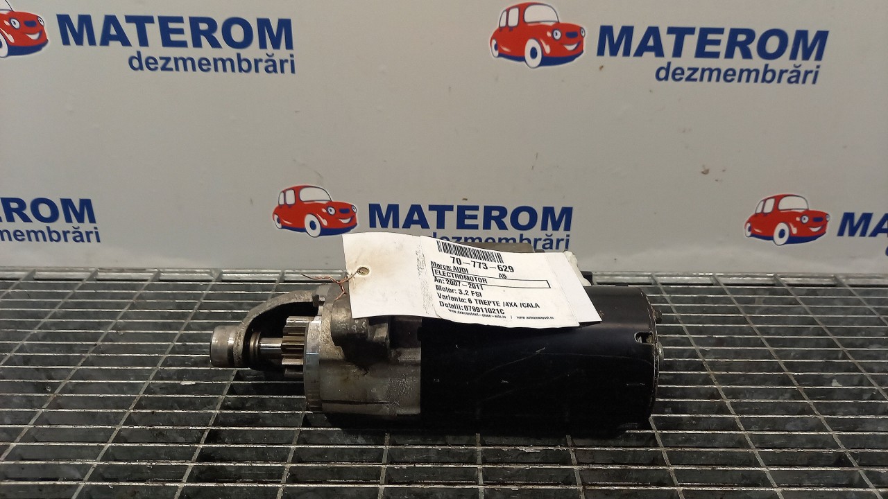 ELECTROMOTOR AUDI A5 A5 3.2 FSI - (2007 2011)