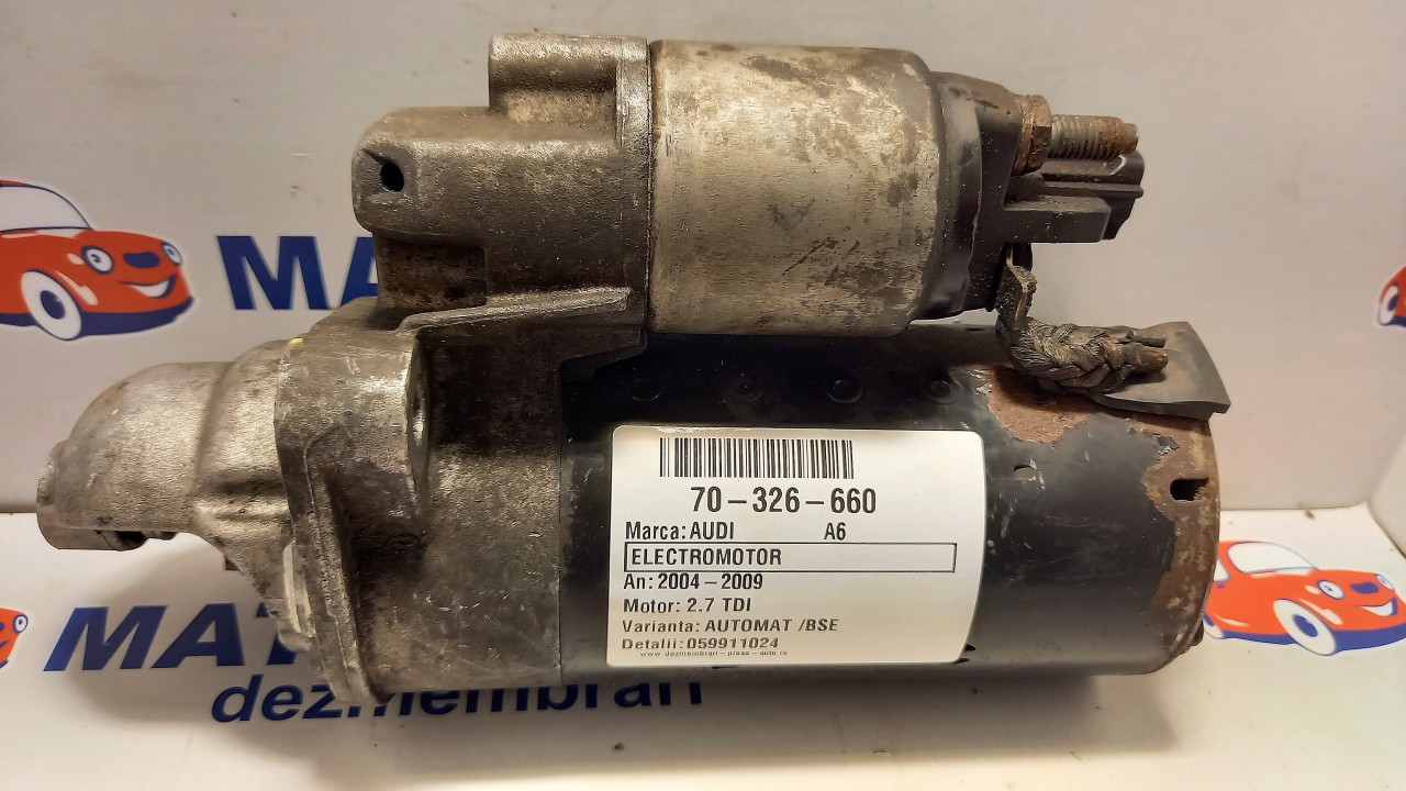ELECTROMOTOR AUDI A6 2.7 TDI - (2004 2009)