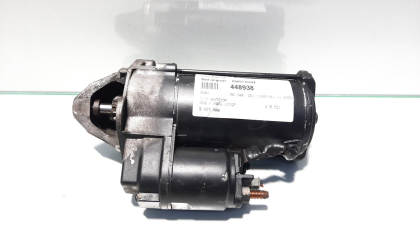 Electromotor, Audi A6 (4B2, C5) [Fabr 1997-2005] 1.9 tdi, AVB, 068911024E, 6 vit man (id:448938)