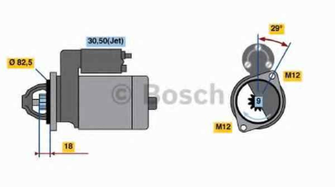 Electromotor AUDI A6 4F2 C6 BOSCH 0 001 109 064