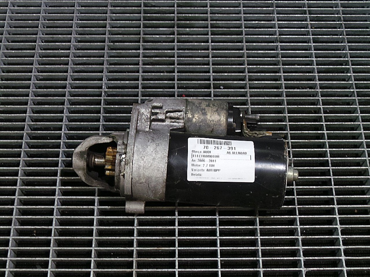 ELECTROMOTOR AUDI A6 ALLROAD 2.7 TDI - (2006 2011)