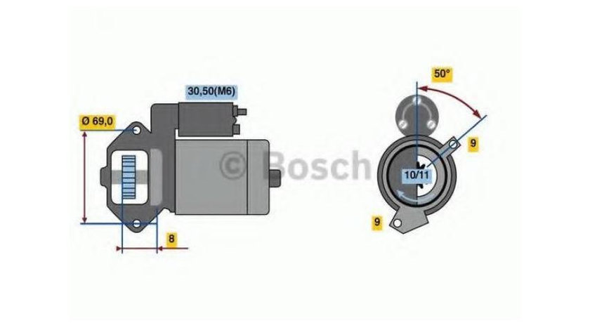 Electromotor BMW 3 cupe (E92) 2006-2016 #3 0001109069