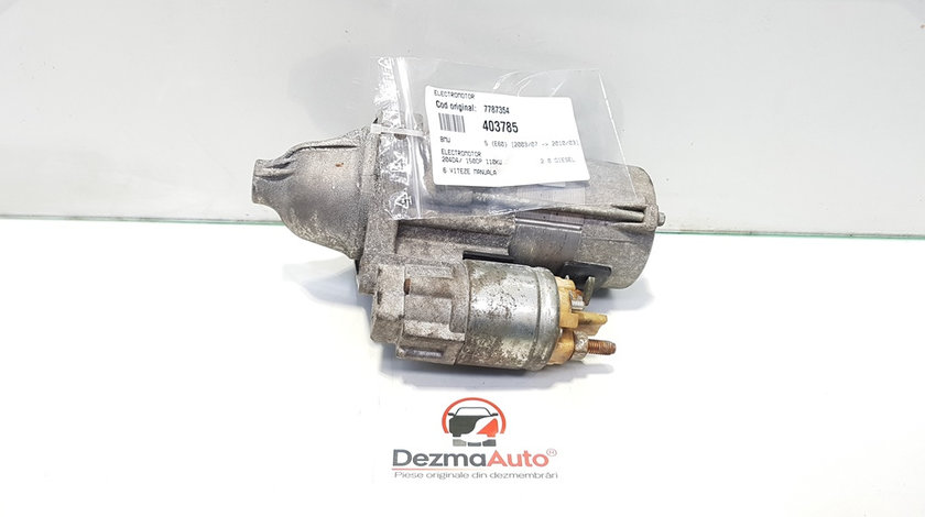 Electromotor, Bmw 5 (E60) [Fabr 2004-2010] 2.0 d, 204D4, 7787354, 6 vit man (id:403785)