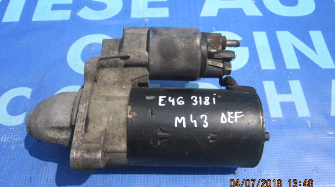 Electromotor BMW E46 318i (defect)