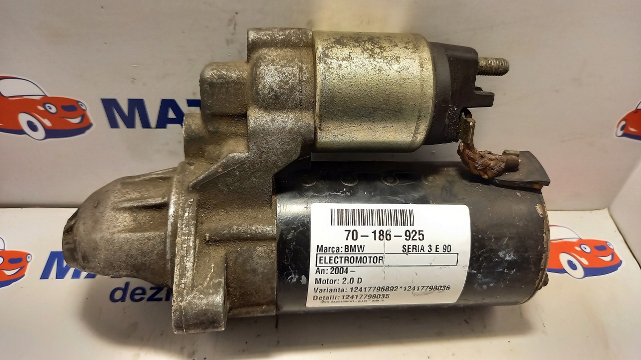 ELECTROMOTOR BMW SERIA 3 E 90 SERIA 3 E 90 2.0 D - (2004 2007)