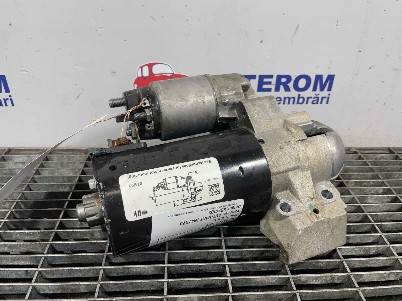 ELECTROMOTOR BMW SERIA 3 F 30 2.0 D - (2011 2018)
