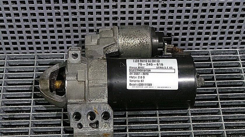 ELECTROMOTOR BMW SERIA 5 E 60 SERIA 5 E 60 2.0 D - (2007 2010)