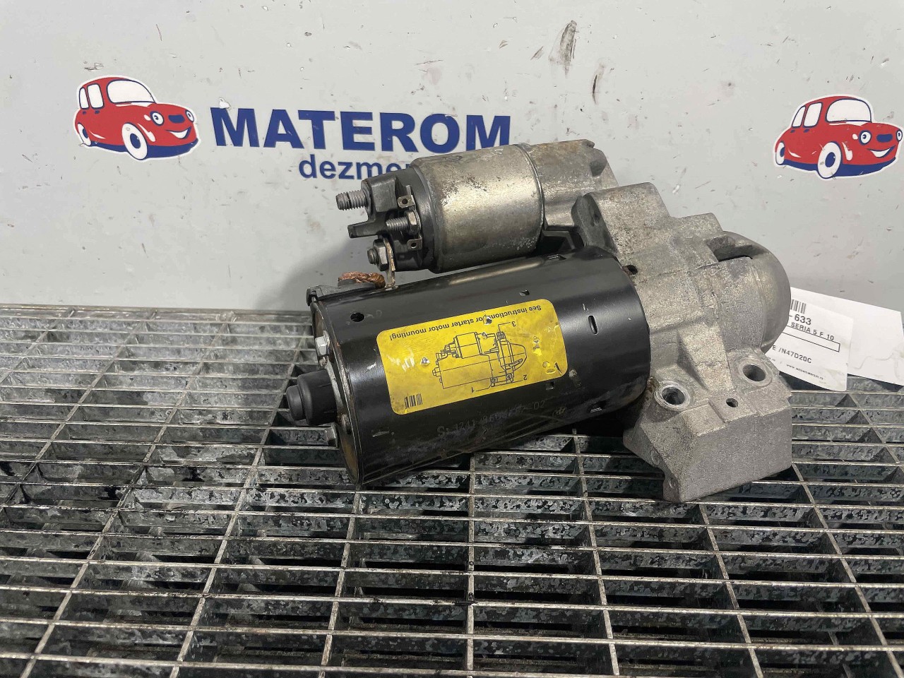 ELECTROMOTOR BMW SERIA 5 F 10 2.0 D - (2010 2017)