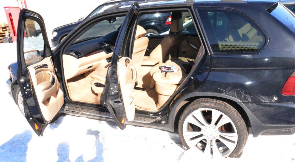 Electromotor BMW X5 E53 NFL 184cp M57 2003 Automat Negru Anglia Volan Dr. Uk.