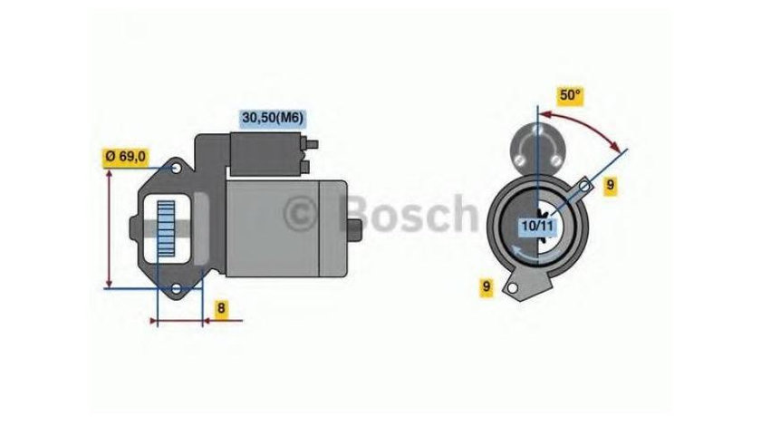 Electromotor BMW X6 (E71, E72) 2008-2016 #3 0001109069