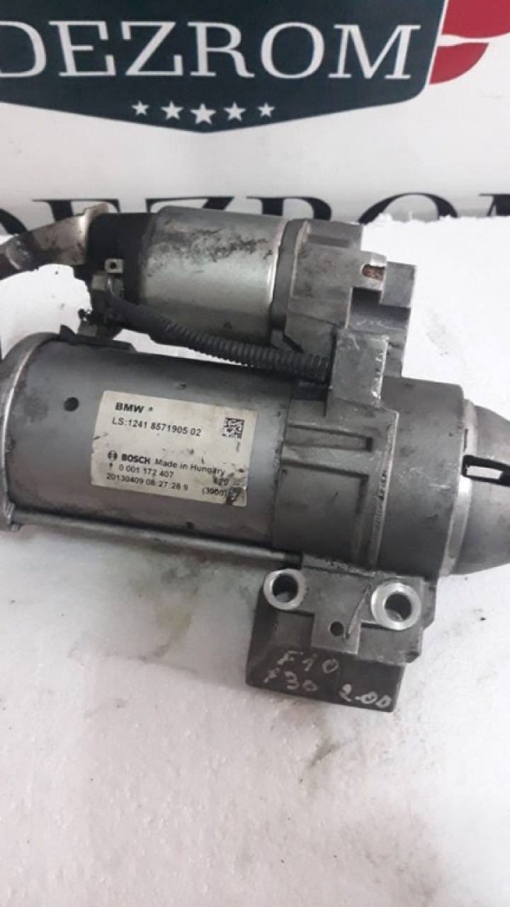 Electromotor bosch 8571905 bmw 1 f20 120d n47d20c 163 cai