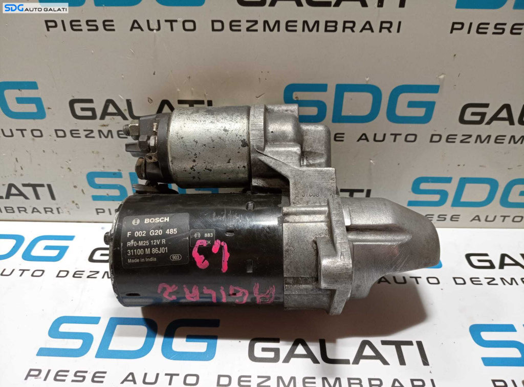 Electromotor Bosch cu 9 Dinti Opel Agila B 1.3 D 2008 - 2014 Cod 31100M86J01 [M6030]