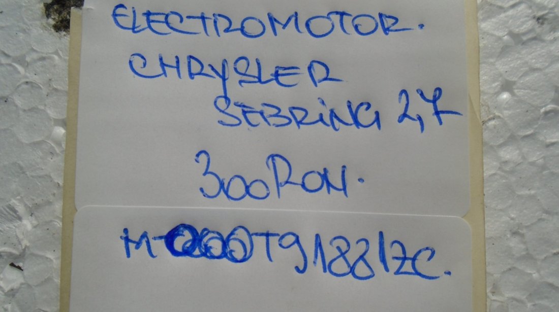 Electromotor chrysler sebring 2.7 cod m000t91881zc