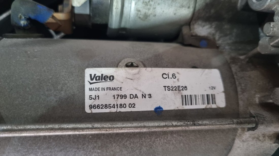 Electromotor CITROËN Berlingo II 1.6 HDi 114cp cod piesa : 9662854180