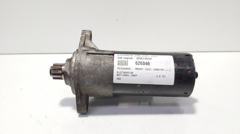 Electromotor, cod 02E911023H, Vw Passat (3C2) 2.0 TDI, BKP, cutie automata (id:626846)