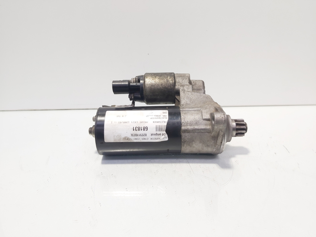 Electromotor, cod 02E911023L, VW Passat Variant (3C5), 2.0 TDI, CBA, cutie automata (idi:681831)