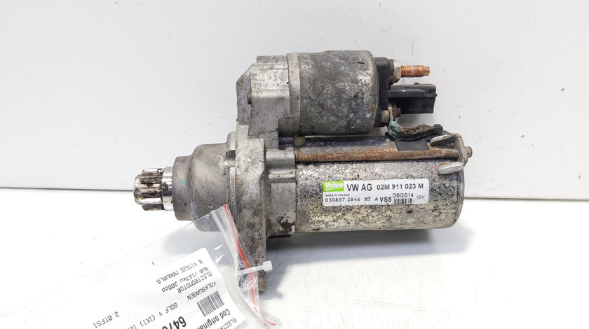 Electromotor, cod 02M911023M, VW Golf 5 (1K1), 2.0 TFSI, BWA, 6 vit man (id:647666)