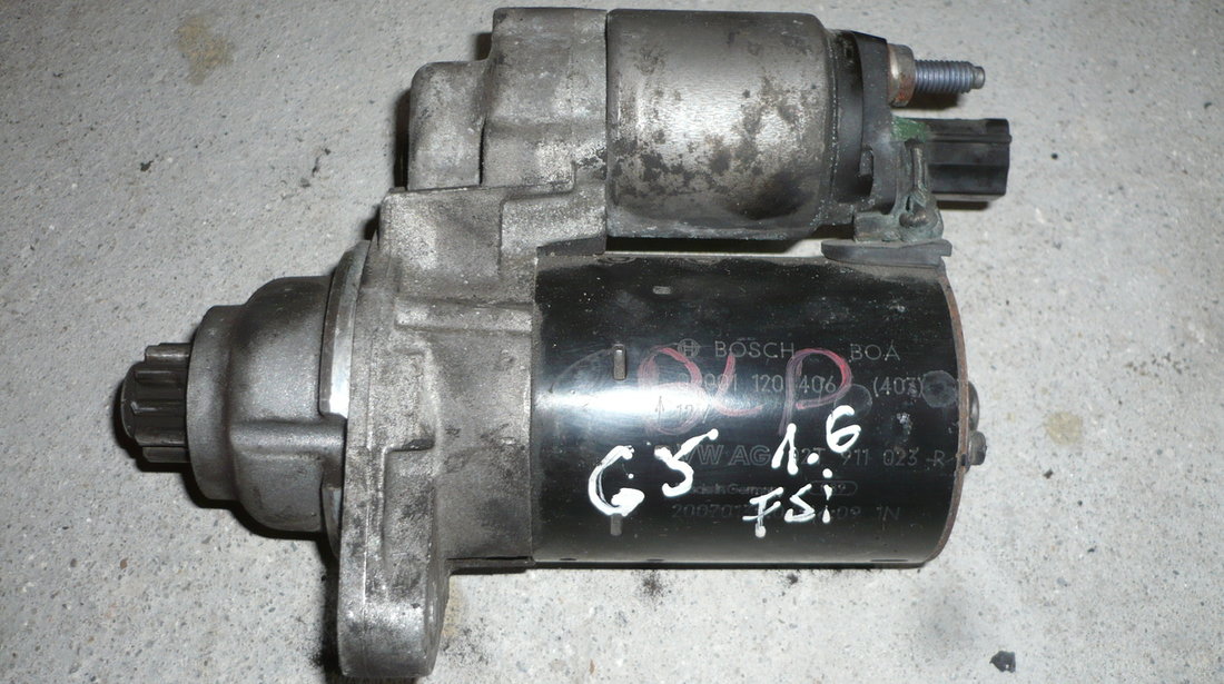 Electromotor cod 02T911023 R,0001120406 Audi A1,Seat Ibiza,Cordoba,Toledo,Fabia,Octavia,Rapid,