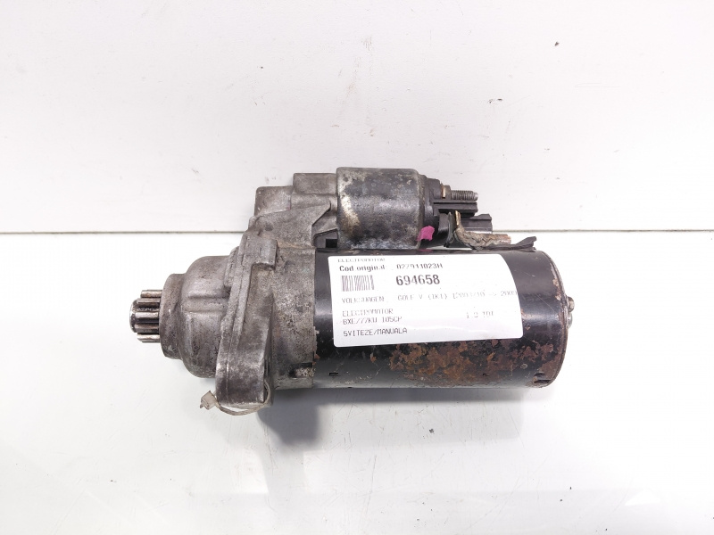 Electromotor, cod 02Z911023H, Vw Jetta 3 (1K2), 1.9 TDI, BXE, 5 vit man (idi:694658)