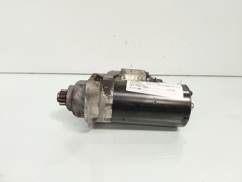 Electromotor, cod 02Z911023N, VW Golf 6 (5K1), 1.6 TDI, CAY, 5 vit man (id:654294)