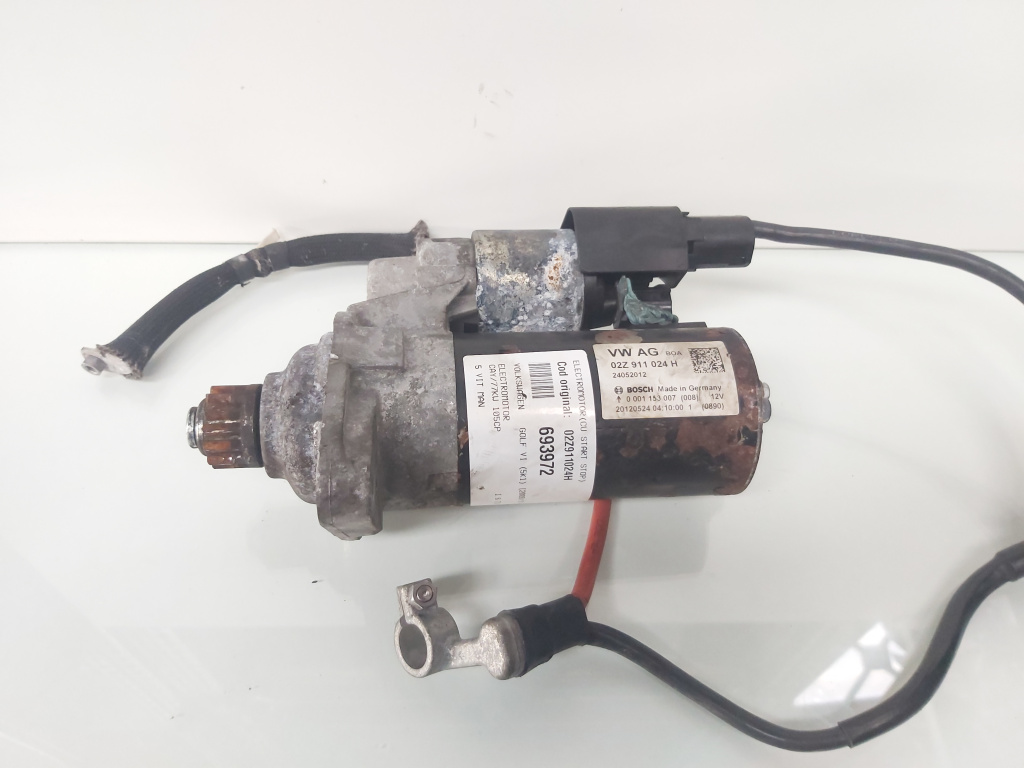 Electromotor, cod 02Z911024H, Vw Golf 6 (5K1) 1.6 TDI, CAY, 5 vit man (id:693972)